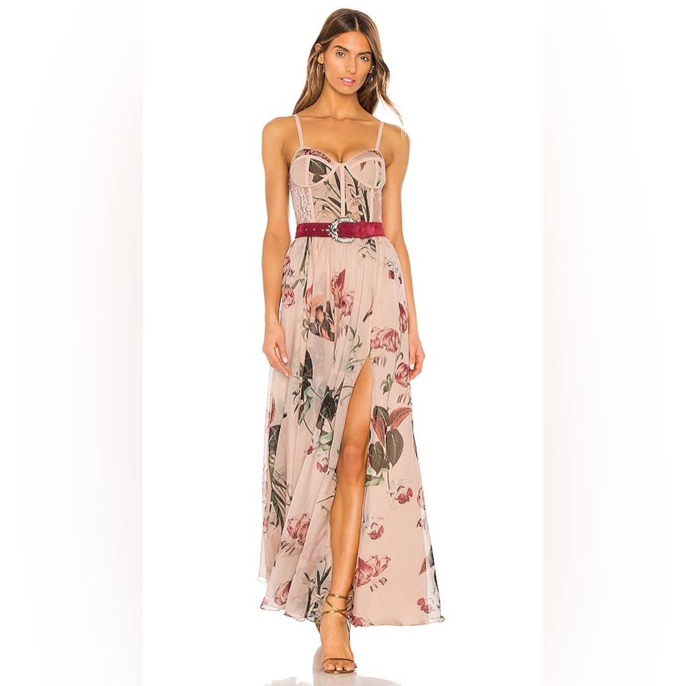 PatBo x Revolve Carolina Belted Bustier Dress